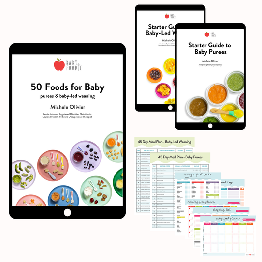 50 Foods for Baby Guide Bundle