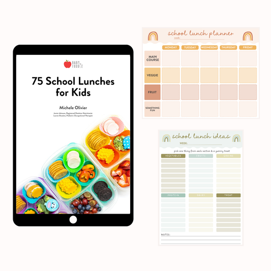 75 School Lunches for Kids Guide + School Lunch Planner Bundle