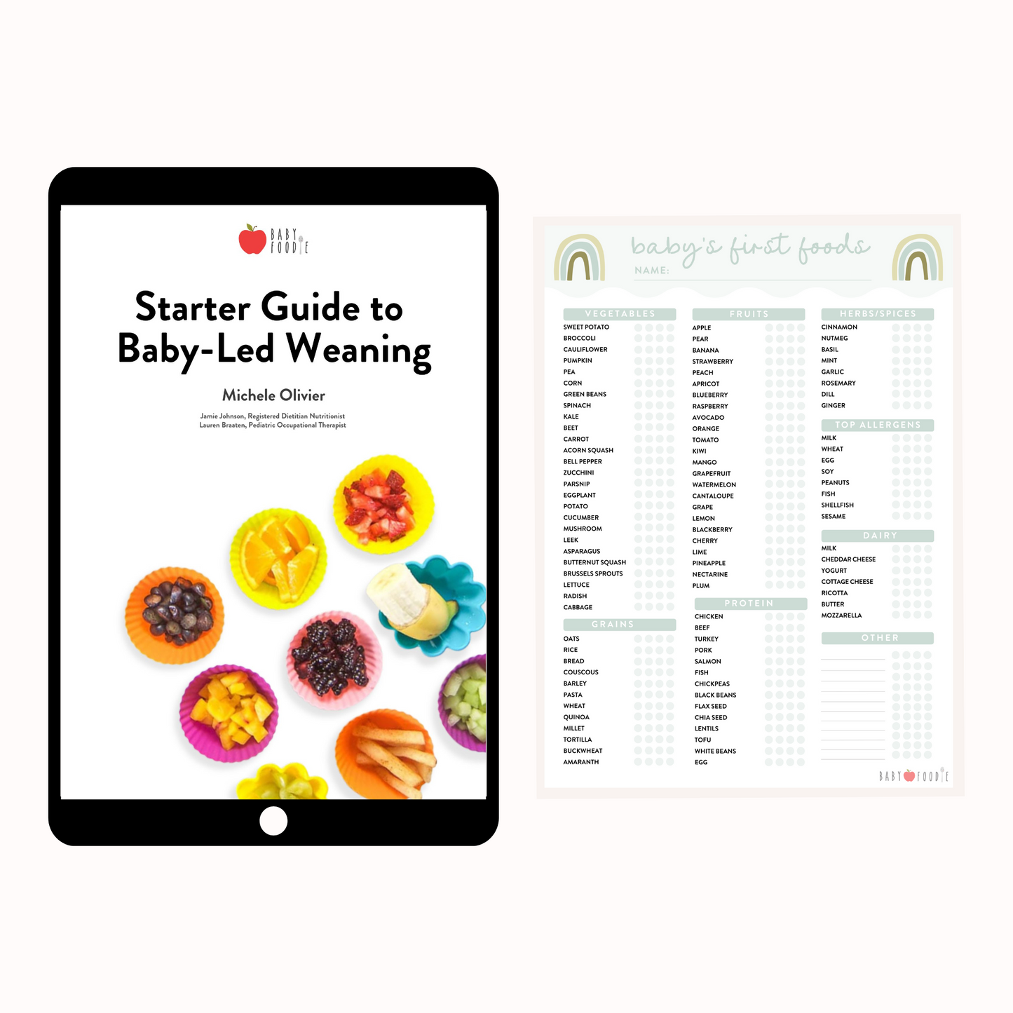 Starter Guide to Baby-Led Weaning + First Foods Checklist