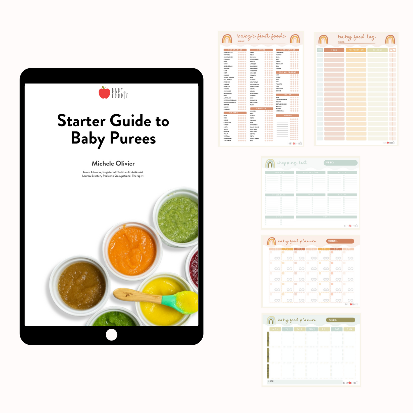 Starter Guide to Baby Purees + Baby Food Bundle