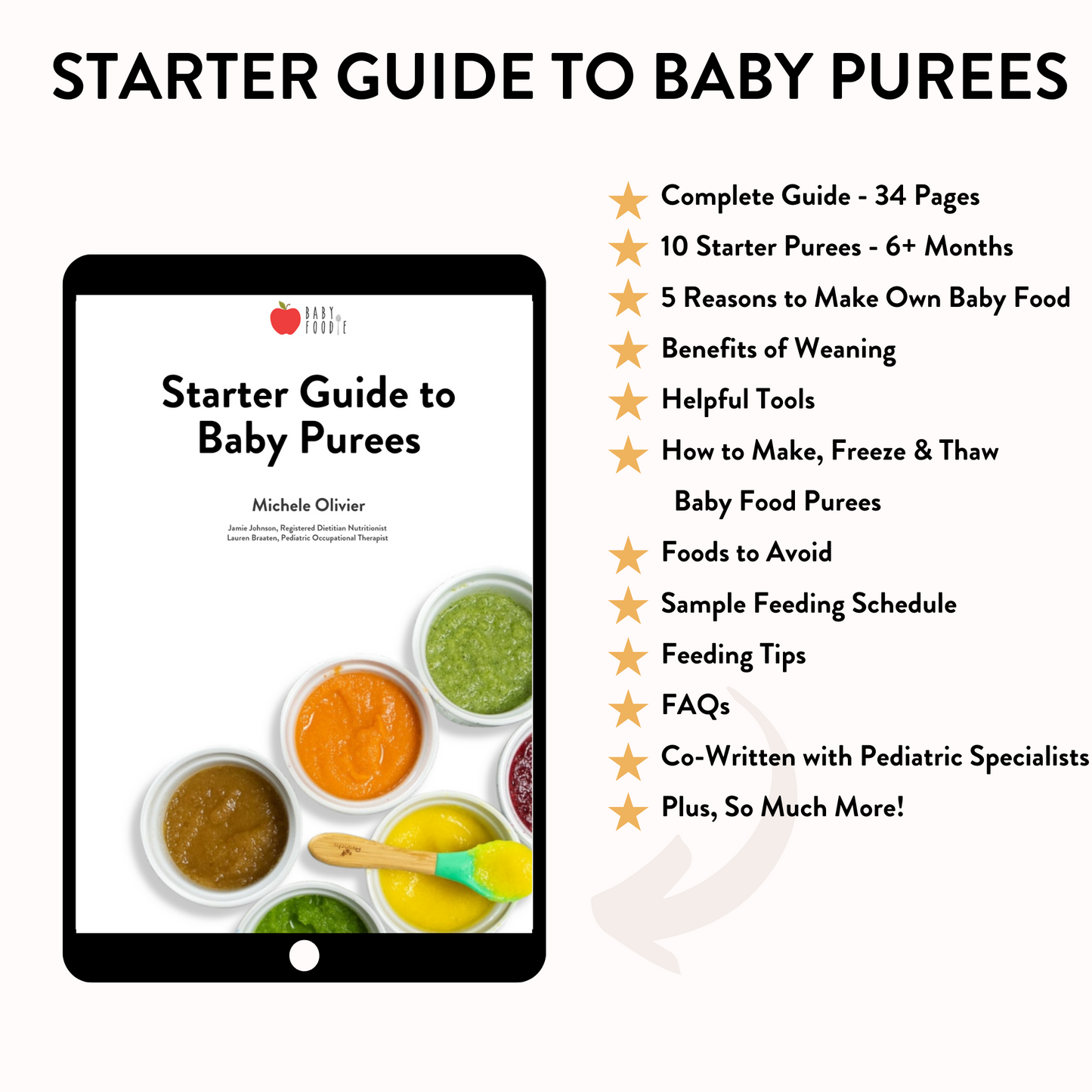 Starter Guide to Baby Purees