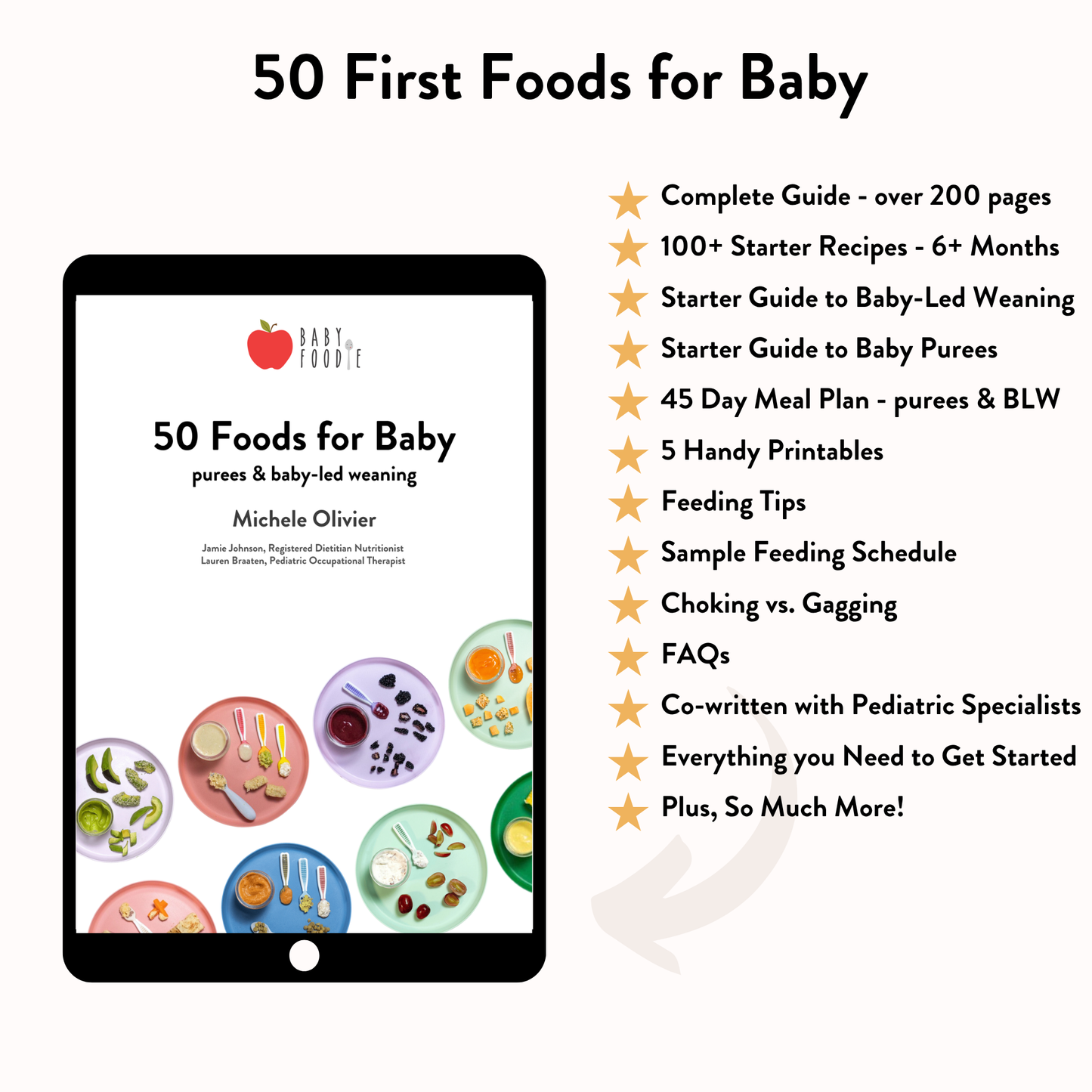 50 Foods for Baby Guide Bundle